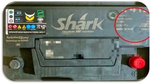 مشخصات باتری 74 آمپر شارک