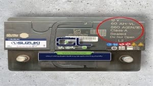 مشخصات باتری 60 آمپر سوزوکی