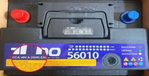 مشخصات باتری 60 آمپر هندل