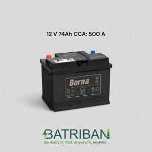 باتری 74 آمپر برنا