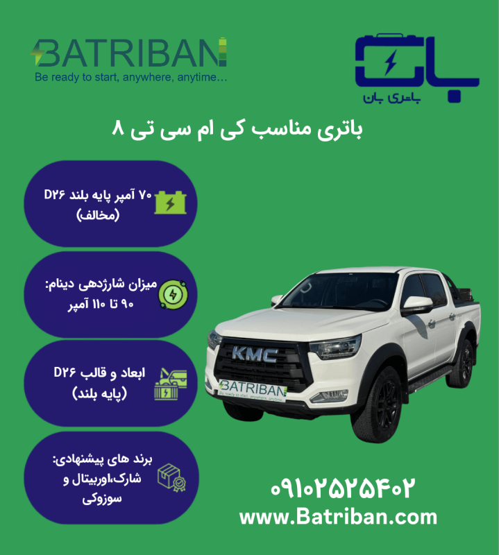 کی ام سی تی 8